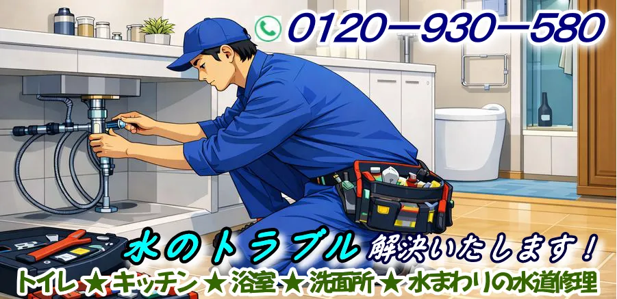 新宿区で詰まりの解決する水道業者